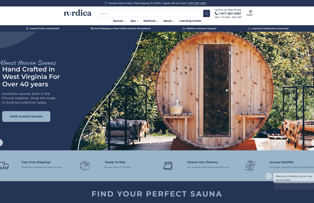 Nordica Sauna